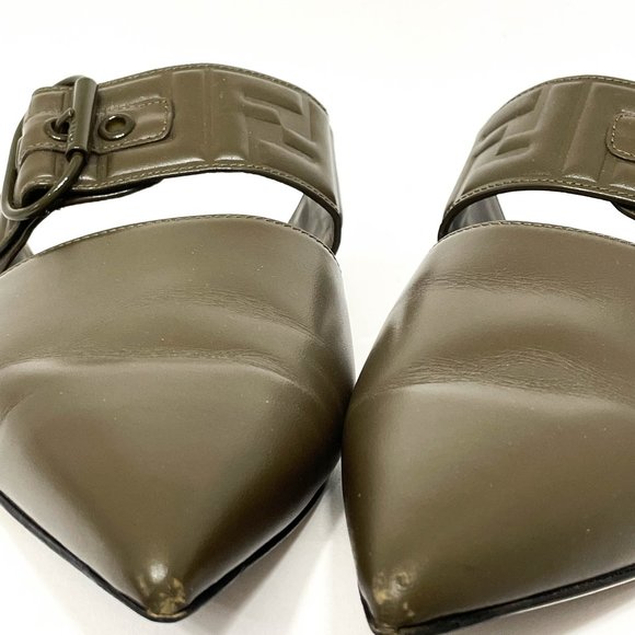 Fendi Sabot Mules- Size 40 - Picture 6 of 15